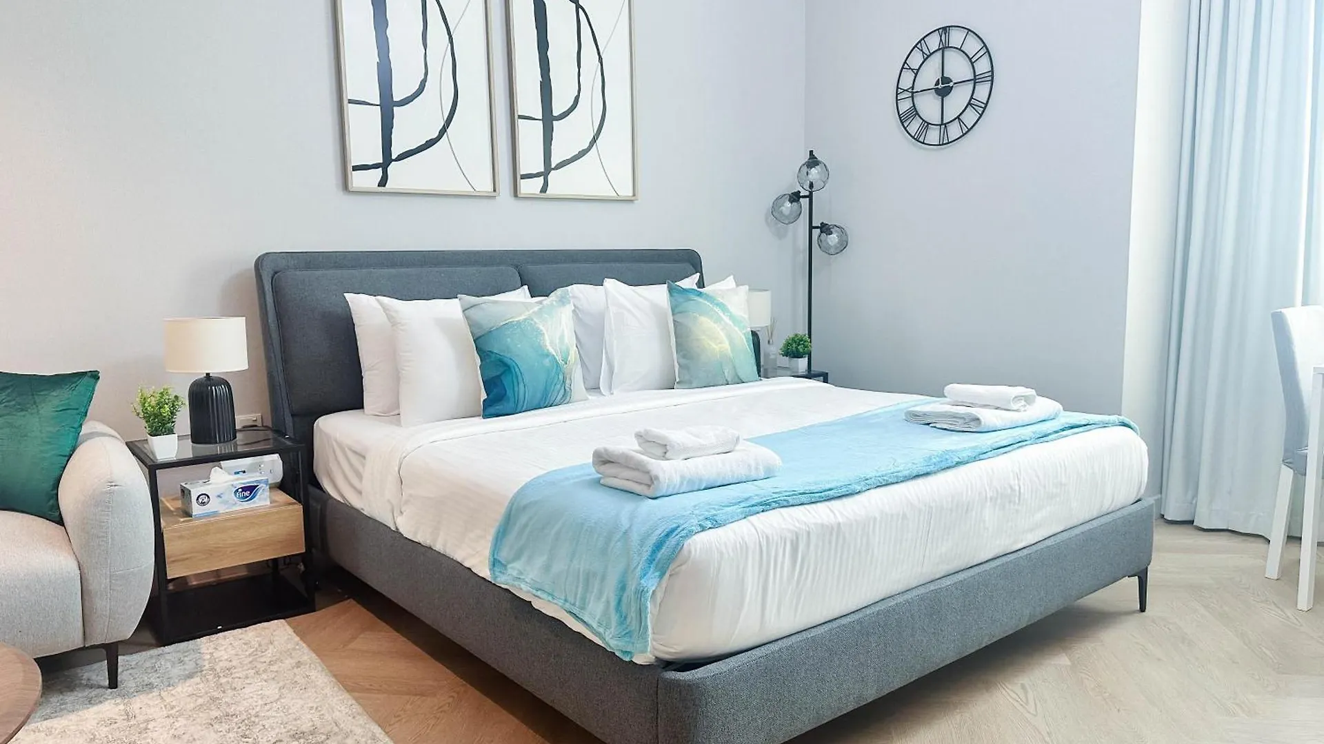 아파트 Modern Studio In Business Bay Capital Bay Tower 두바이